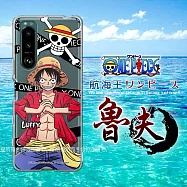 東映授權正版 航海王 SONY Xperia 5 III 透明空壓手機殼(封鎖魯夫)