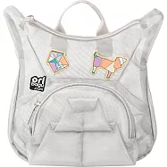 ORIBAGU 摺紙包_迷你銀網眼法鬥後背包