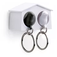 QUALY 迷你雀兒愛巢(白屋+白鳥+黑鳥)