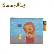 Sunny Bag x Kami創作森林 萬用收納袋(小)-夏天的獅子