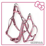 HELLO KITTY 寵物三角胸背 S 蝴蝶款 灰