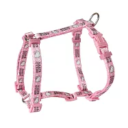 HELLO KITTY 寵物H型胸背 S 點點款 粉