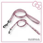 HELLO KITTY 寵物牽繩 L 點點款 粉