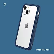 犀牛盾 iPhone 13 mini(5.4吋) CrashGuard NX模組化防摔邊框殼- 海軍藍