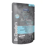 德國Dr.clauder’s克勞德博士│嚴選貓主食餐包系列-10號鯡魚鮮蝦奇亞籽(皮毛保健) 85g