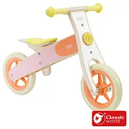 【德國 classic world 客來喜經典木玩】粉紅滑步車《60002》