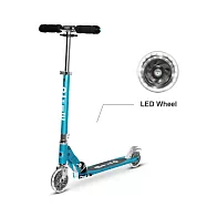 【Micro 滑板車】Sprite LED發光輪 - 海洋藍
