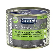 德國Dr.clauder’s克勞德博士|嚴選貓用機能主食罐-3號鮮羊燴莧菜 200g
