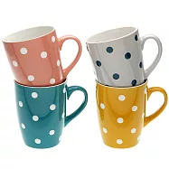 《VERSA》石陶馬克杯 | 水杯 茶杯 咖啡杯 - 波點350ml