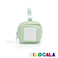CILOCALA 亮彩尼龍防潑水可扣式零錢包- 薄荷綠