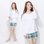 【Wonderland】俏皮甜姐兒運動休閒衣褲組 XL 圖片色