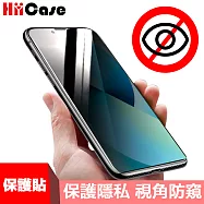 HiiCase iPhone 13 Pro Max 全滿版鋼化玻璃防塵網防窺保護貼