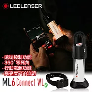 德國Ledlenser ML6 Connect WL 專業充電式照明燈 黃光