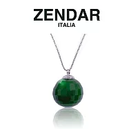 【ZENDAR】頂級北美碧玉角度珠16mm墜鍊 (Z6002)