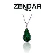 【ZENDAR】頂級北美碧玉角度水滴墜鍊 12x19mm (Z6006)