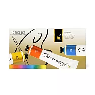 [時代中西畫材]澳洲Chroma 學生級壓克力 75ml 10色套組