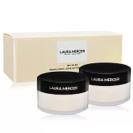 laura mercier蘿拉蜜思 煥顏透明蜜粉套組(29gX2)-國際航空版