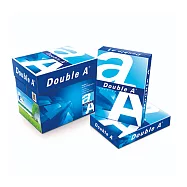 (促銷活動即日起送7-11虛擬商品卡100元)DOUBLE A白色影印紙A4-80磅 4箱共20包