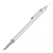 日本製NT Cutter多功能雙頭筆刀9mm金屬筆刀D-1000P筆型美工刀精密筆刀(含30&deg;/45&deg;替刃和針)切割刀-平行輸入