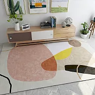 【巴芙洛】超大水晶絨地毯140x200cm防滑地毯 出水芙蓉