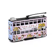 Tiny 微影 52-香港電車 第6代 叮叮貓 粉藍/粉紅 1/120 台灣代理版