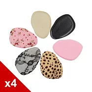 糊塗鞋匠 優質鞋材 D05 矽膠前掌墊 3雙 A01透明