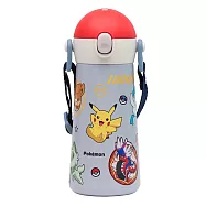 迪士尼兒童寬口吸管不銹鋼運動水壺 450ml 保溫杯 保溫瓶 小熊維尼 米奇 米妮 仙杜瑞拉 米妮