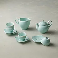 安達窯 - 青瓷 - 採雲茶組 - 10件組(禮盒裝)