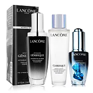 LANCOME 蘭蔻 超未來肌因極光水明星組(賦活露75ml+活性安瓶20ml+活粹晶露150ml)-公司貨