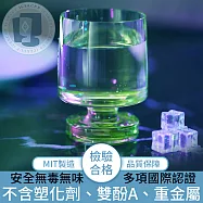 【ICE&CUP】歐美熱銷台灣製造 冰鑽高透派對水杯 透綠/350ml