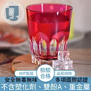 【ICE&CUP】歐美熱銷台灣製造 冰鑽經典王冠水杯 紅/470ml