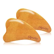 O’Pretty 歐沛媞 木製刮痧按摩板2入-心型