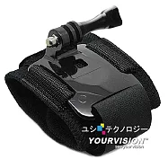 GoPro 固定式 高彈力舒壓手腕帶 臂帶 for HERO 小蟻 DJI SJCAM