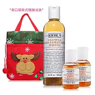 KIEHL’S 契爾氏 金盞花植物精華化妝水買1送2 聖誕限定組[250ml+40MLX2+束口袋]-交換禮物-國際航空版
