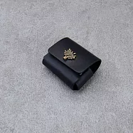 Be Two 手工皮件 ∣ airpods pro 耳機收納包 真皮皮革皮套 【棕色牛皮+小樹】