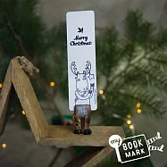 myBookmark手工書籤 聖誕節麋鹿魯道夫的腳