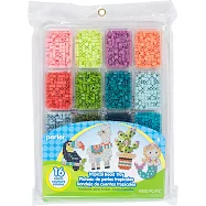 《Perler 拼拼豆豆》十六分色 4000 顆拼豆補充盒(自然色系)