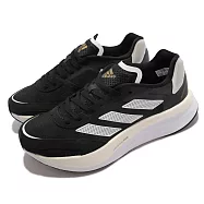 adidas 慢跑鞋 Adizero Boston 10 女鞋 愛迪達 競速跑鞋 輕量 避震 運動 黑 白 H67515 25cm BLACK/WHITE