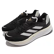 adidas 慢跑鞋 Adizero Boston 10 男鞋 愛迪達 競速跑鞋 輕量 避震 運動 黑 白 H67513 28cm BLACK/WHITE