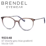 [預購] 2021秋冬新款 【BRENDEL】布蘭德爾 德國時尚女性淡麗板料複合膠框眼鏡 903148 摩卡漸層 (67)