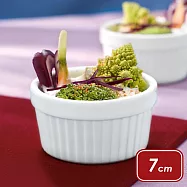 《VEGA》Siga白瓷布丁烤杯 | 點心烤模 - 7cm