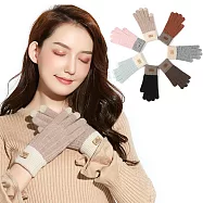 □秋冬新品!! 時尚百搭 GOLOV.EJOY 保暖觸控手套□ 跑步 登山 戶外活動 彈性舒適 運動保暖 手機 平板電腦 螢幕觸控手套 女款 黑色