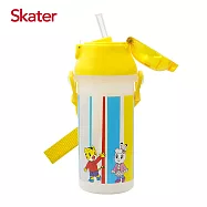日本 Skater 吸管銀離子水壺(480ml)- 巧虎