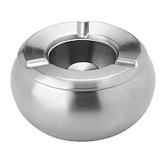 《VEGA》德國 圓形不鏽鋼菸灰缸 | 煙灰缸 - 霧銀 - 霧銀