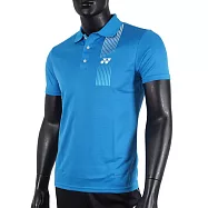 Yonex Polo [11051TR791] 男 短袖 上衣 網球 羽球 運動 休閒 機能 吸汗 快乾 台製 藍 XL 藍