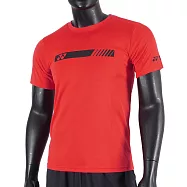Yonex T-Shirt [11501TR496] 男 短袖 上衣 運動 休閒 舒適 透氣 機能 吸汗 快乾 紅 L 紅