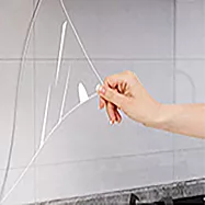 【巴芙洛】防水防油廚房石磚壁貼60*90cm2片 透明2片