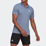 Adidas H.rdy Polo [GQ3730] 男 Polo 短袖 運動 休閒 網球 禦熱 舒適 藍 L 藍