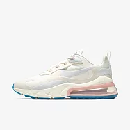 Nike Air Max 270 React [AO4971-100] 男鞋 運動 休閒 氣墊 避震 舒適 穿搭 白藍 27cm 白/水藍