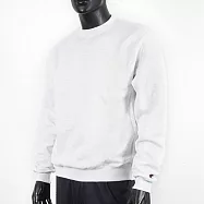 Champion [S600-93H] 男 長袖上衣 大學T 美規 高磅數 運動 休閒 內刷毛 保暖 舒適 穿搭 淺灰 XL 灰